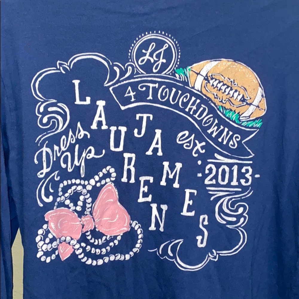 Lauren James: 4 Touchdowns Long Sleeve Tee